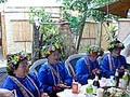 プユマ族式結婚式 3:会場を移動して宴会に突入。