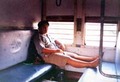 寝台列車でハイダラバードへ。酷暑期は2等で充分。