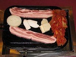 サムギョプサル　豚焼き肉