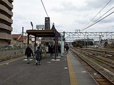 銚子電鉄　銚子駅ホーム