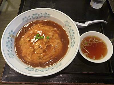 天津丼　と　スープ