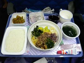 大韓航空 成田－仁川－ナンディ線に搭乗。往復ビビンバとは挑戦的？！